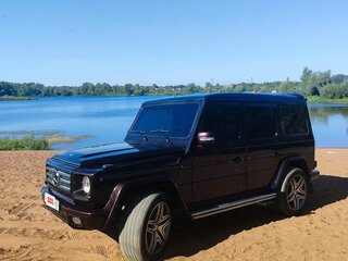 1999 Mercedes-Benz G-Класс 500 Euro 2 II (W463), пурпурный, 2100000 рублей, вид 5
