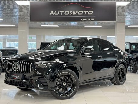 2025 Mercedes-Benz GLE Coupe 300 d II (C167) Рестайлинг, чёрный, 12699000 рублей, вид 3