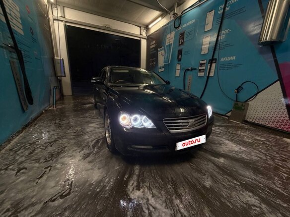 2005 Toyota Mark X I, чёрный, 869835 рублей - вид 4