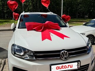 2012 Volkswagen Touareg II, белый, 2000000 рублей, вид 2