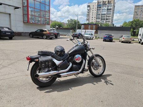 1995 Kawasaki VN400 Vulcan, чёрный, 285000 рублей, вид 5