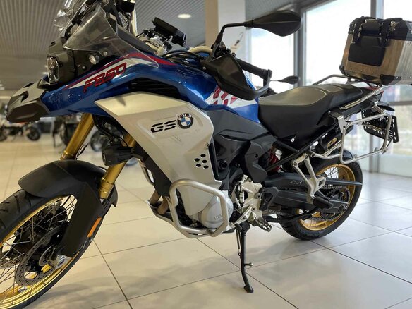 2019 BMW F 850 GS Adventure, синий - вид 1
