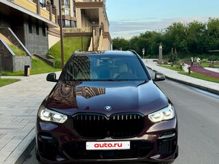 2021 BMW X5 40i IV (G05/G18), фиолетовый, 7500000 рублей, вид 5