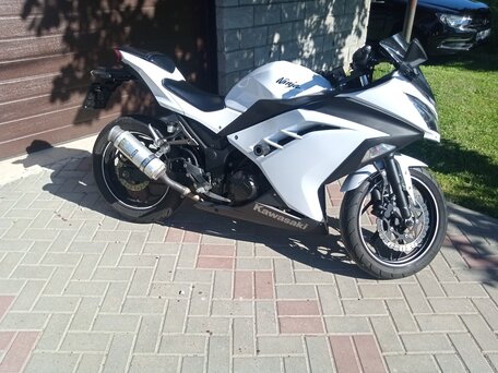 2014 Kawasaki Ninja 300, белый, 420000 рублей, вид 2