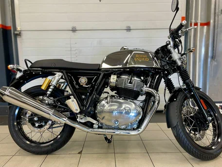 2025 Royal Enfield Continental GT, серебристый, 746000 рублей, вид 3