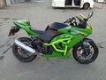 2009 Kawasaki Ninja 250R, зелёный, 250000 рублей