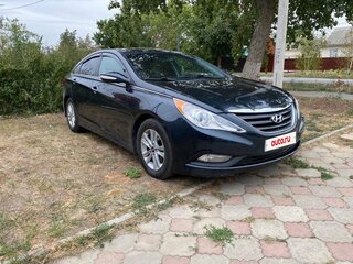2014 Hyundai Sonata VI (YF), синий, 1150000 рублей, вид 3