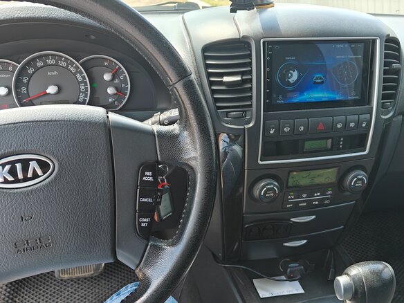 2009 Kia Sorento I Рестайлинг, серебристый, 750000 рублей - вид 7