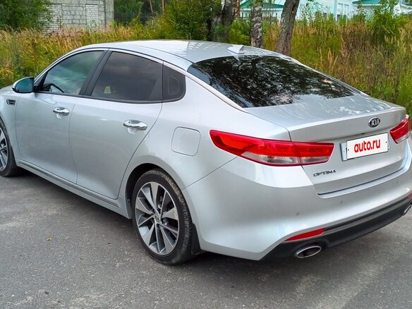 2018 Kia Optima IV, серебристый, 1850000 рублей - вид 3