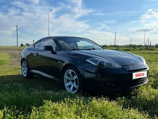 2007 Hyundai Coupe II (GK), чёрный, 900000 рублей, вид 2