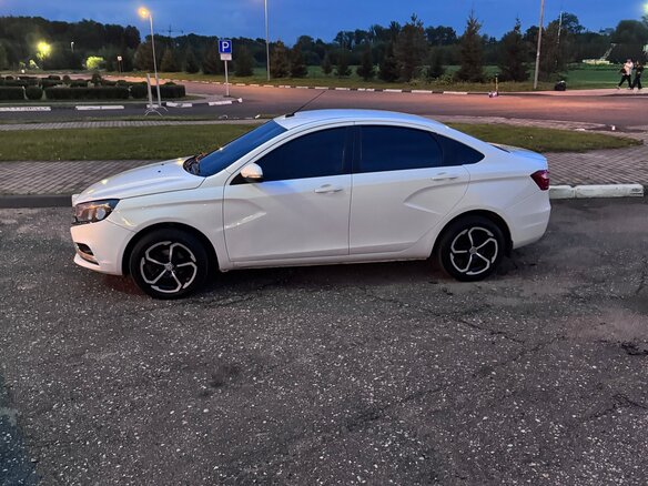 2016 Lada (ВАЗ) Vesta I, белый, 730000 рублей - вид 6