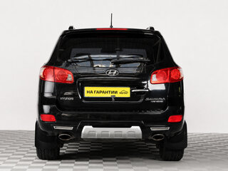 2008 Hyundai Santa Fe II, чёрный, 1279000 рублей, вид 5