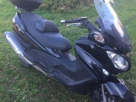 2013 Suzuki Burgman (SkyWave) 650, чёрный, 750000 рублей, вид 4