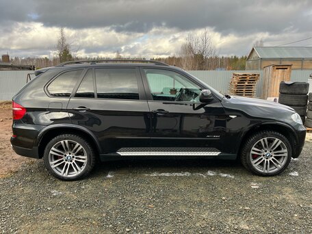 2009 BMW X5 35d II (E70), чёрный, 1850000 рублей, вид 5