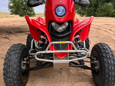 2009 Honda TRX 700, красный, 777000 рублей, вид 2