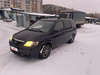2002 Mazda MPV II (LW), синий, 430000 рублей, вид 1