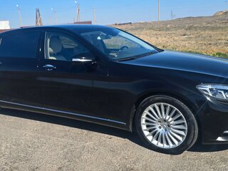 2015 Mercedes-Benz S-Класс 500 Long VI (W222, C217), чёрный, 3999999 рублей, вид 3