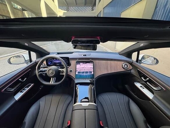 2025 Mercedes-Benz EQE 500, белый - вид 20