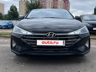 2018 Hyundai Elantra VI (AD) Рестайлинг, чёрный, 1350000 рублей, вид 2