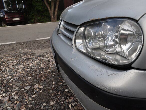 1998 Volkswagen Golf IV, синий, 440000 рублей - вид 19