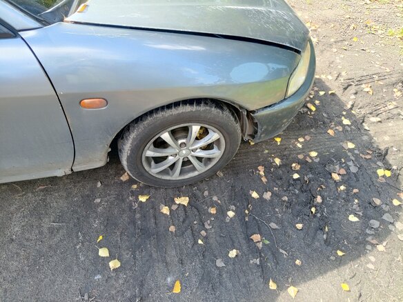 1997 Mitsubishi Colt V (CJ), серебристый, 55000 рублей - вид 8
