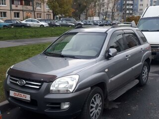 2005 Kia Sportage II, серебристый, 450000 рублей, вид 1
