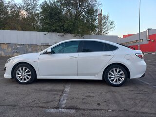 2012 Mazda 6 II (GH) Рестайлинг, белый, 1450000 рублей, вид 5
