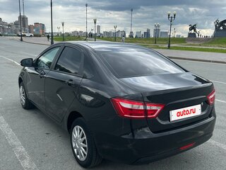 2017 Lada (ВАЗ) Vesta I, чёрный, 850000 рублей, вид 5
