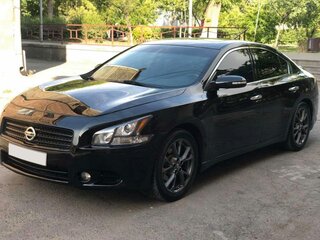 2012 Nissan Maxima VII (A35), чёрный, 1100000 рублей, вид 1