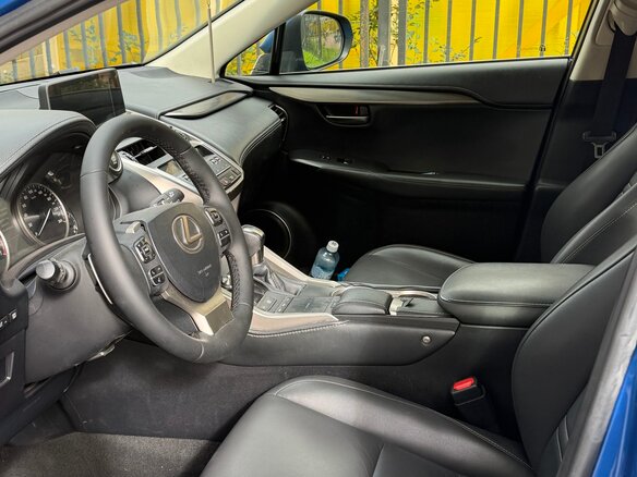 2018 Lexus NX 200 I Рестайлинг, синий, 2395000 рублей - вид 9