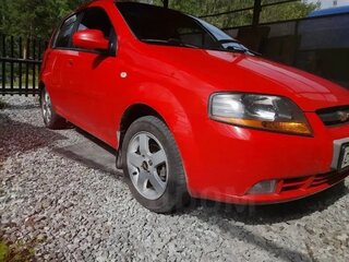 2006 Chevrolet Aveo I, красный, 450000 рублей, вид 5
