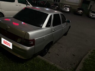 2002 Lada (ВАЗ) 2110, серебристый, 120000 рублей, вид 3