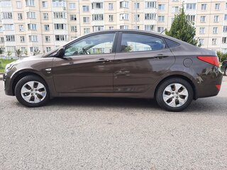 2014 Hyundai Accent IV, коричневый, 896882 рублей, вид 4