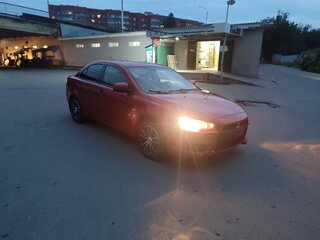 2007 Mitsubishi Lancer X, красный, 595000 рублей, вид 1