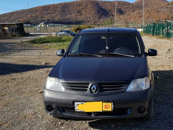 2007 Renault Logan I, серый