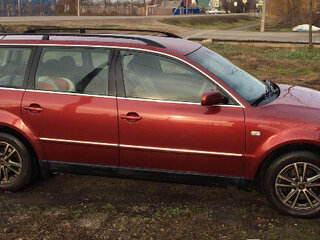 2002 Volkswagen Passat B5 Рестайлинг, красный, 400000 рублей, вид 3