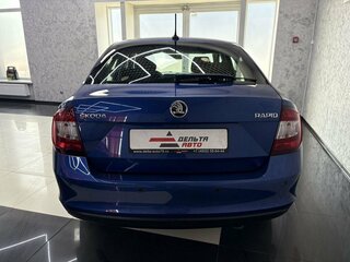 2019 Skoda Rapid I Рестайлинг, синий, 1425000 рублей, вид 4