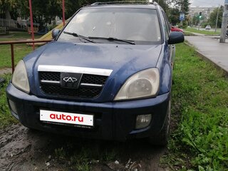 2007 Chery Tiggo (T11) I, синий, 150000 рублей, вид 1