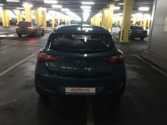2014 Hyundai i30 II, голубой - вид 1