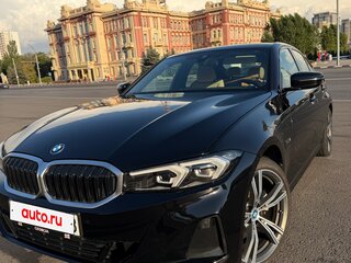 2022 BMW 3 серии 330e VII (G2x) Рестайлинг, чёрный, 3500000 рублей, вид 2