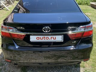 2015 Toyota Camry VII (XV50) Рестайлинг, чёрный, 2700000 рублей, вид 2