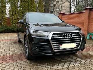 2017 Audi Q7 II (4M), чёрный, 3300000 рублей, вид 2