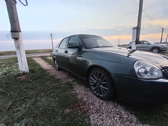 2010 Lada (ВАЗ) Priora I, зелёный, 350000 рублей - вид 3