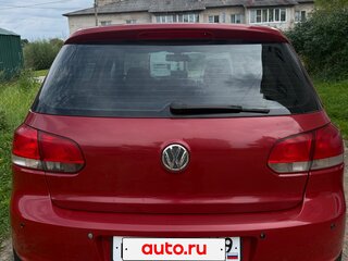 2009 Volkswagen Golf VI, красный, 552000 рублей, вид 3