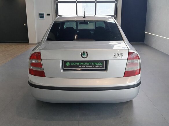 2007 Skoda Superb I Рестайлинг, серебристый - вид 5