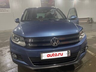 2011 Volkswagen Tiguan I Рестайлинг, синий, 1830000 рублей, вид 1