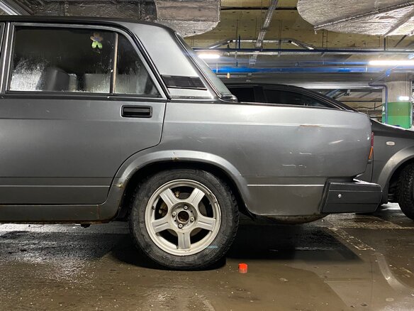 2010 Lada (ВАЗ) 2107, серый - вид 7
