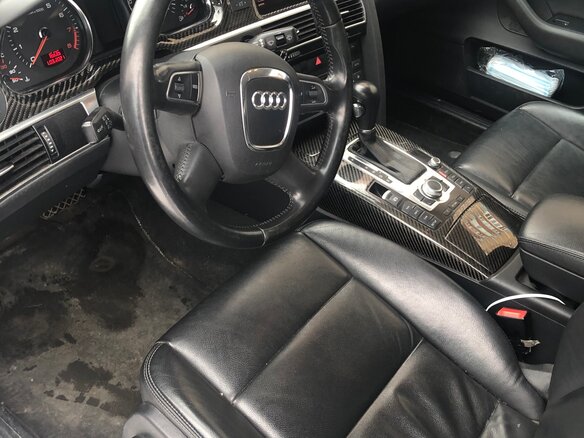 2010 Audi A6 III (C6) Рестайлинг, чёрный - вид 5