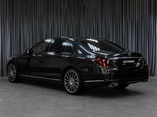 2016 Mercedes-Benz S-Класс 500 Long VI (W222, C217), чёрный, 4339000 рублей, вид 2