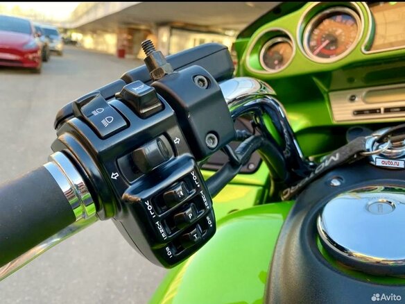 2012 Kawasaki VN1700 Vulcan, зелёный, 960000 рублей - вид 3